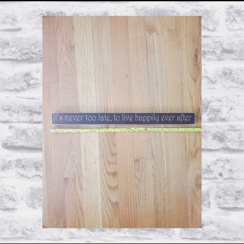 Primitives Wood Saying Sign